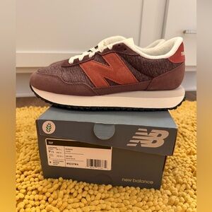 New in box, women’s New Balance 237, size 9.5